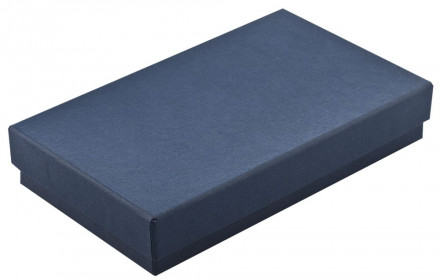 Набор Join: футляр для визиток и шариковая ручка, синий