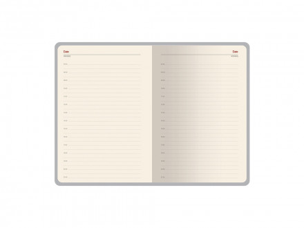 Ежедневник недатированный А5 Lyon, черный