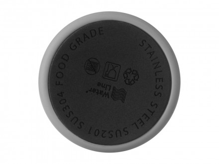 Вакуумный термос с двойными стенками и медным слоем Torso, 480 мл, серый