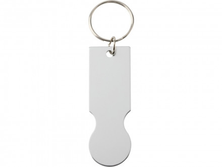 Rhea брелок в виде корзины для покупок, серебряный