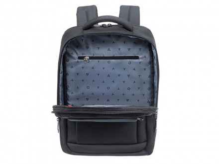 Рюкзак TORBER ВОЯЖ c отделением для ноутбука 17'', черный, полиэстер 900D, 31х17х44 см, 18 л