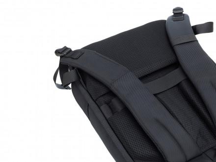 Рюкзак TORBER ВОЯЖ c отделением для ноутбука 17'', черный, полиэстер 900D, 31х17х44 см, 18 л