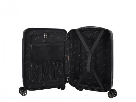 Чемодан Eberhart Craft маленький S поликарбонат черный 08C-009-420