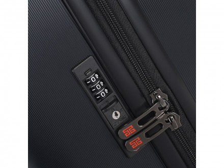 Чемодан Eberhart Craft маленький S поликарбонат черный 08C-009-420