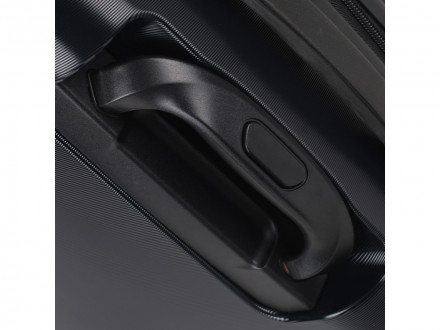 Чемодан Eberhart Craft маленький S поликарбонат черный 08C-009-420