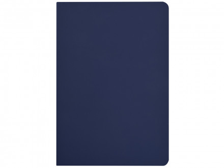 Бизнес-тетрадь А5 Pragmatic Contrast, 40 листов в клетку, темно-синий с синим срезом