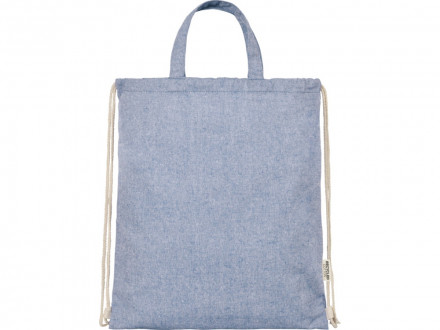 Pheebs 150 г/м² Aware™ рюкзак со шнурком из переработанных материалов - Синий