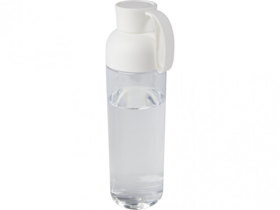 Illuminate бутылка для воды из переработанного PET-пластика, объемом 600 мл - Белый