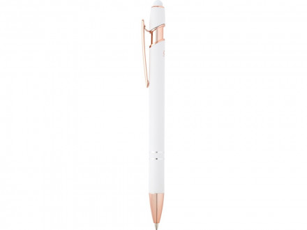 Nanna шариковая ручка с отделкой из розового золота - Белый (синие чернила)