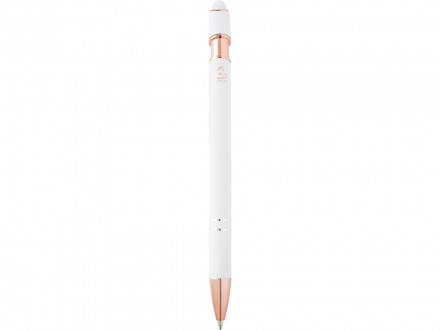 Nanna шариковая ручка с отделкой из розового золота - Белый (синие чернила)