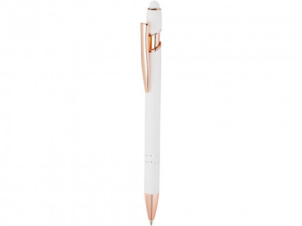 Nanna шариковая ручка с отделкой из розового золота - Белый (синие чернила)