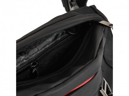 Сумка на пояс мужская Beverly Hills Polo Club, черный