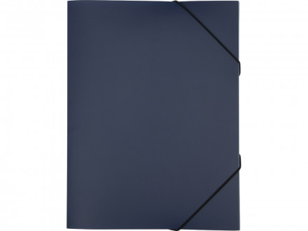 Папка формата А4 с резинкой, синий