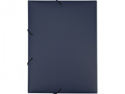 Папка формата А4 с резинкой, синий