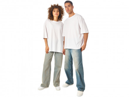 Футболка оверсайз Liyon унисекс, белый