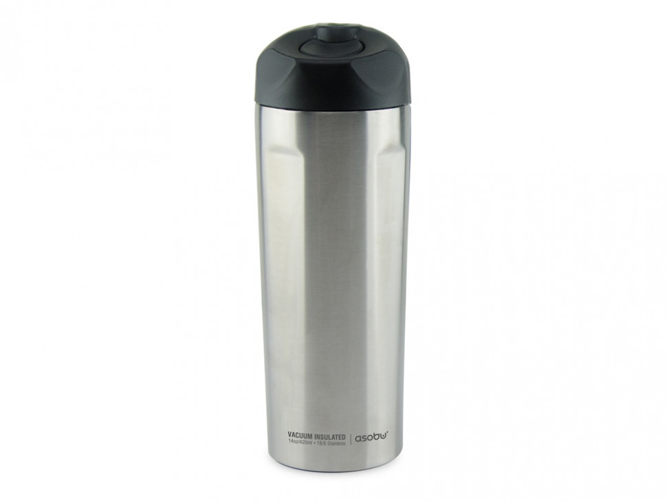 Термокружка EASY ACCESS, 420 мл, серебристый (Р)