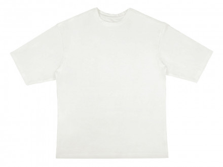 Футболка Berlin к/р оверсайз, 100% хлопок, 180гр, молочный