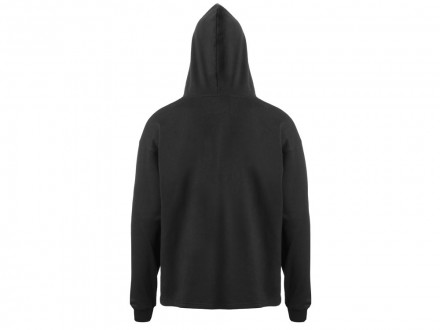 Худи оверсайз Alpha.01 унисекс, черный