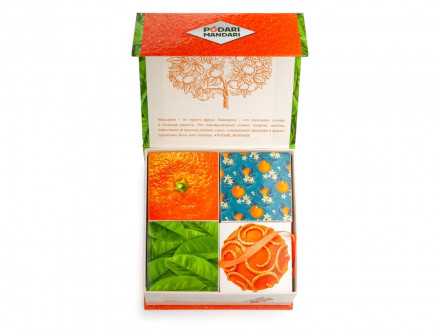 Подарочный набор с чаем и сладостями ПодариМандари (Р)