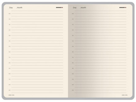 Ежедневник недатированный А5 Palermo, черный
