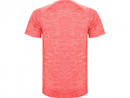 Спортивная футболка Austin детская, меланжевый неоновый коралловый