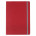 Ежедневник Vivien, недатированный, красный