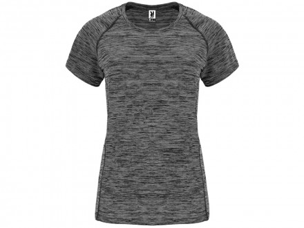 Спортивная футболка женская Austin, меланжевый черный