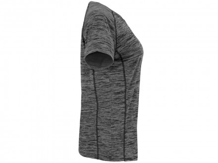 Спортивная футболка женская Austin, меланжевый черный