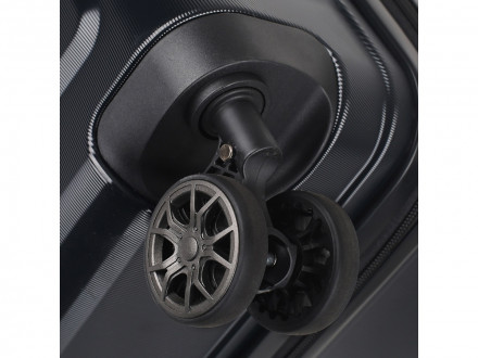 Чемодан Eberhart Craft средний M поликарбонат черный 08C-009-424