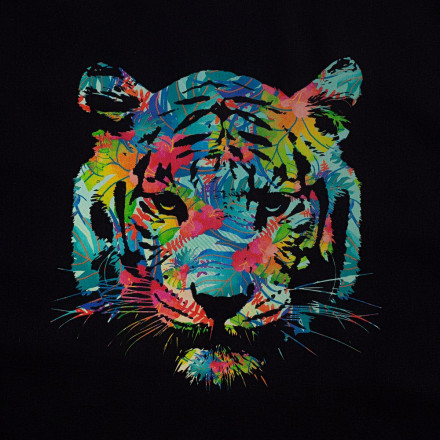 Холщовая сумка Jungle Look, черная