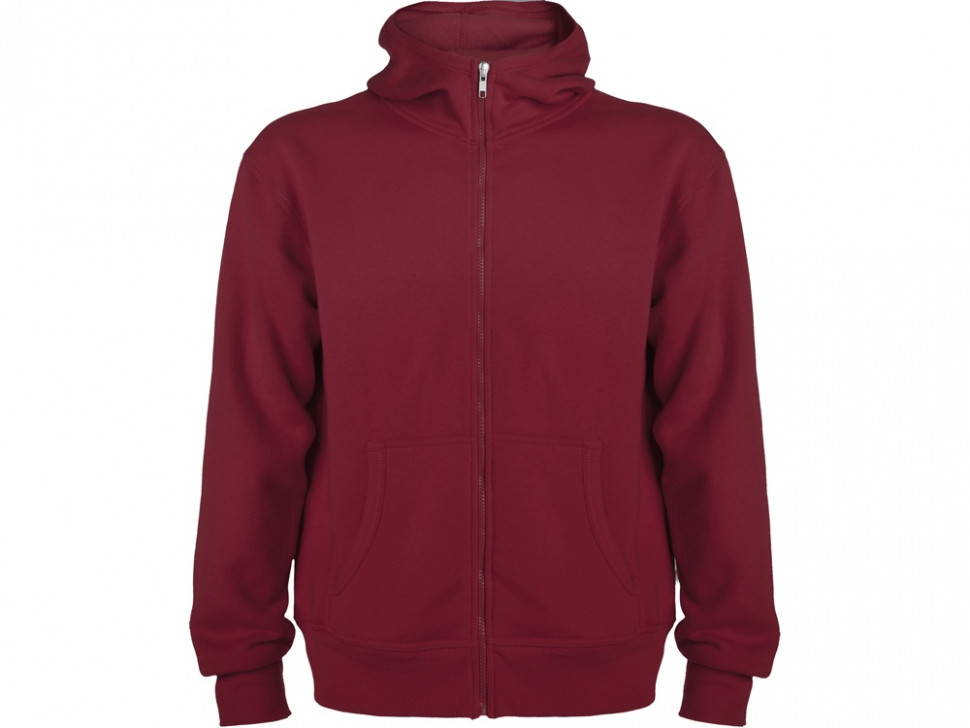 Толстовка на молнии Montblanc унисекс, гранатовый