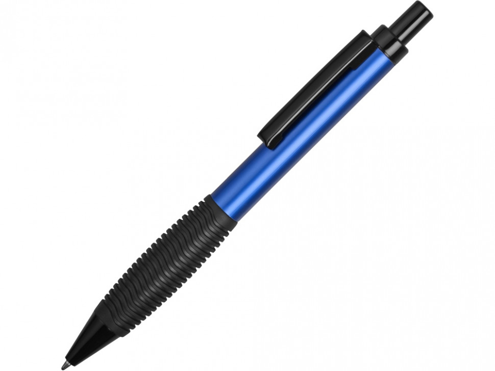 Ручка металлическая шариковая Bazooka, синий/черный