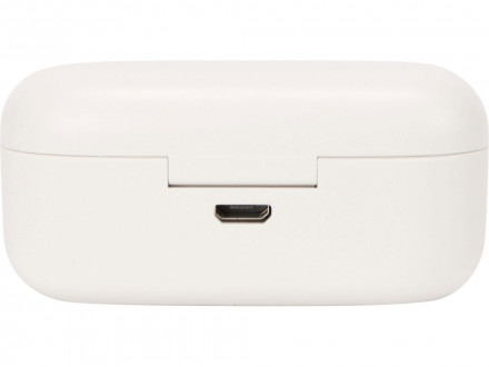 Беспроводные наушники TWS в кейсе Volts. Evolt, белый, пластик