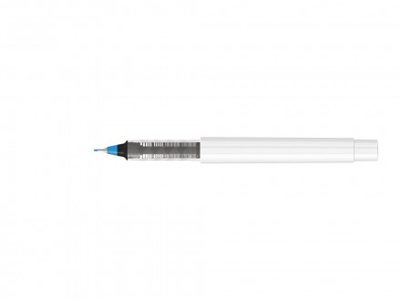 Капиллярная ручка в корпусе из переработанного материала rPET RECYCLED PET PEN PRO FL, белый с голубым