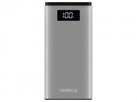Внешний аккумулятор Rombica NEO TS100 Quick, серебристый