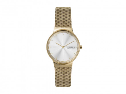 Подарочный набор: часы наручные женские, браслет. Skagen