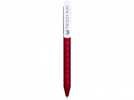 Ручка пластиковая шариковая Diamonde, красный