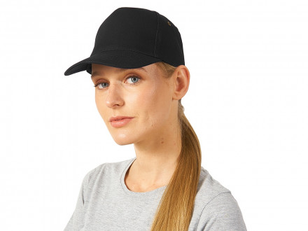 Бейсболка New York 5-ти панельная, черный (Р)