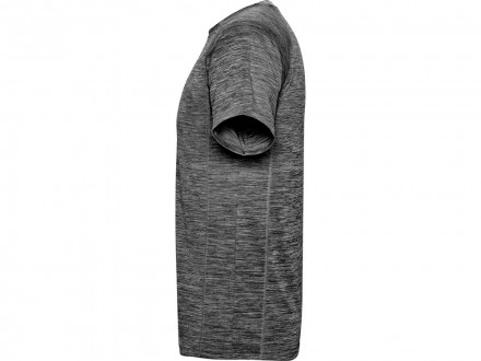 Спортивная футболка Austin детская, черный меланж