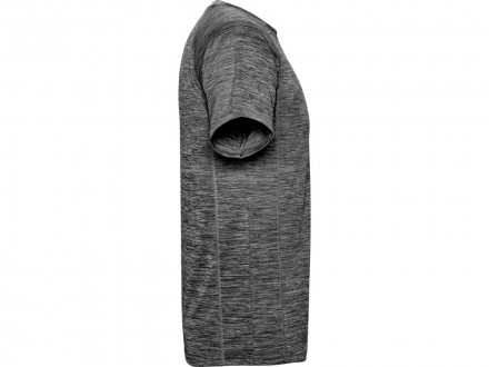 Спортивная футболка Austin детская, черный меланж