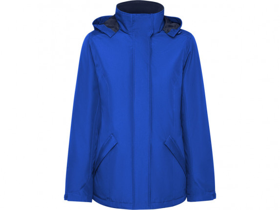 Парка утепленная America женская, королевский синий