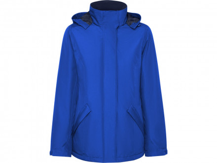 Парка утепленная America женская, королевский синий