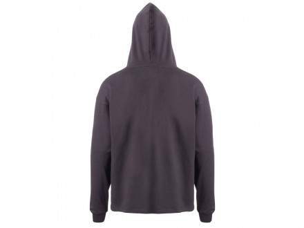 Худи оверсайз Alpha.01 унисекс, темно-серый