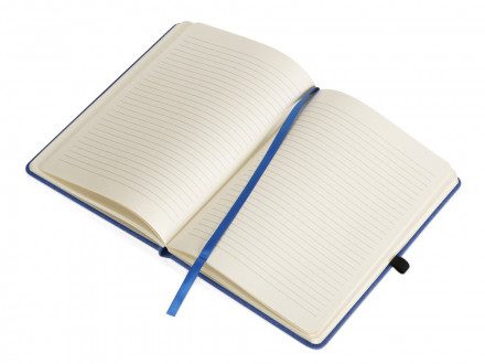 Блокнот Pocket 140*205 мм с карманом для телефона, синий