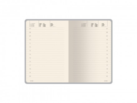 Ежедневник недатированный А5 Loft, коричневый