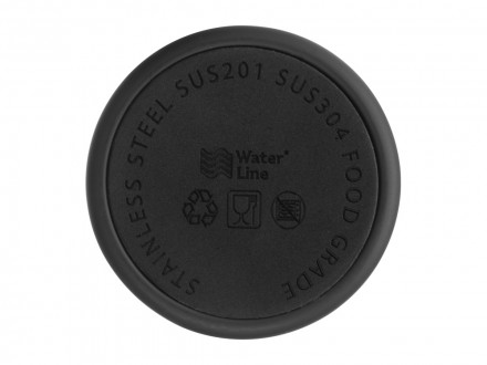 Вакуумный термос с двойными стенками и медным слоем Torso, 480 мл, черный (P)