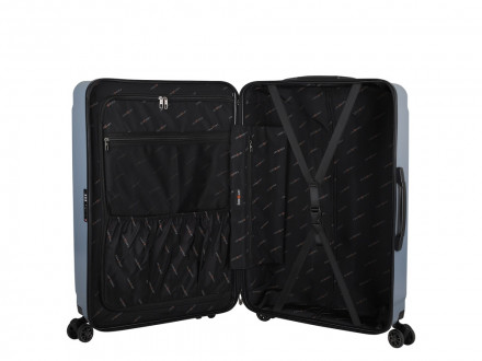 Чемодан Eberhart Craft большой L поликарбонат синий графит 08C-016-428