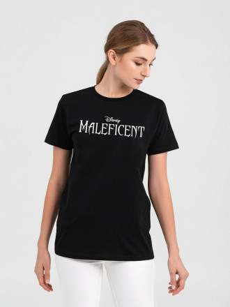 Футболка женская Maleficent Fairy, черная