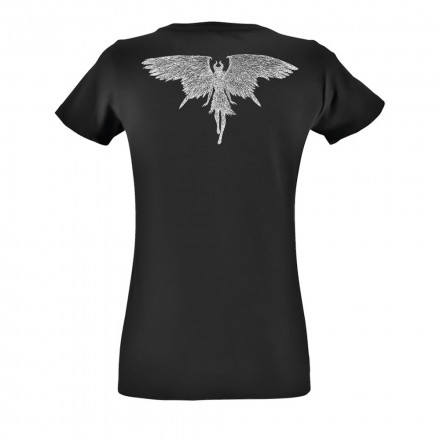 Футболка женская Maleficent Fairy, черная
