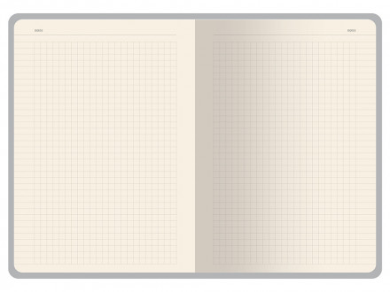 Бизнес-тетрадь А5 Pragmatic Contrast, 40 листов в клетку, оранжевый с темно-серым срезом